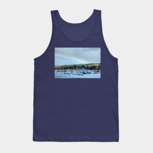 Rainbow Over Falmouth Harbour Tank Top